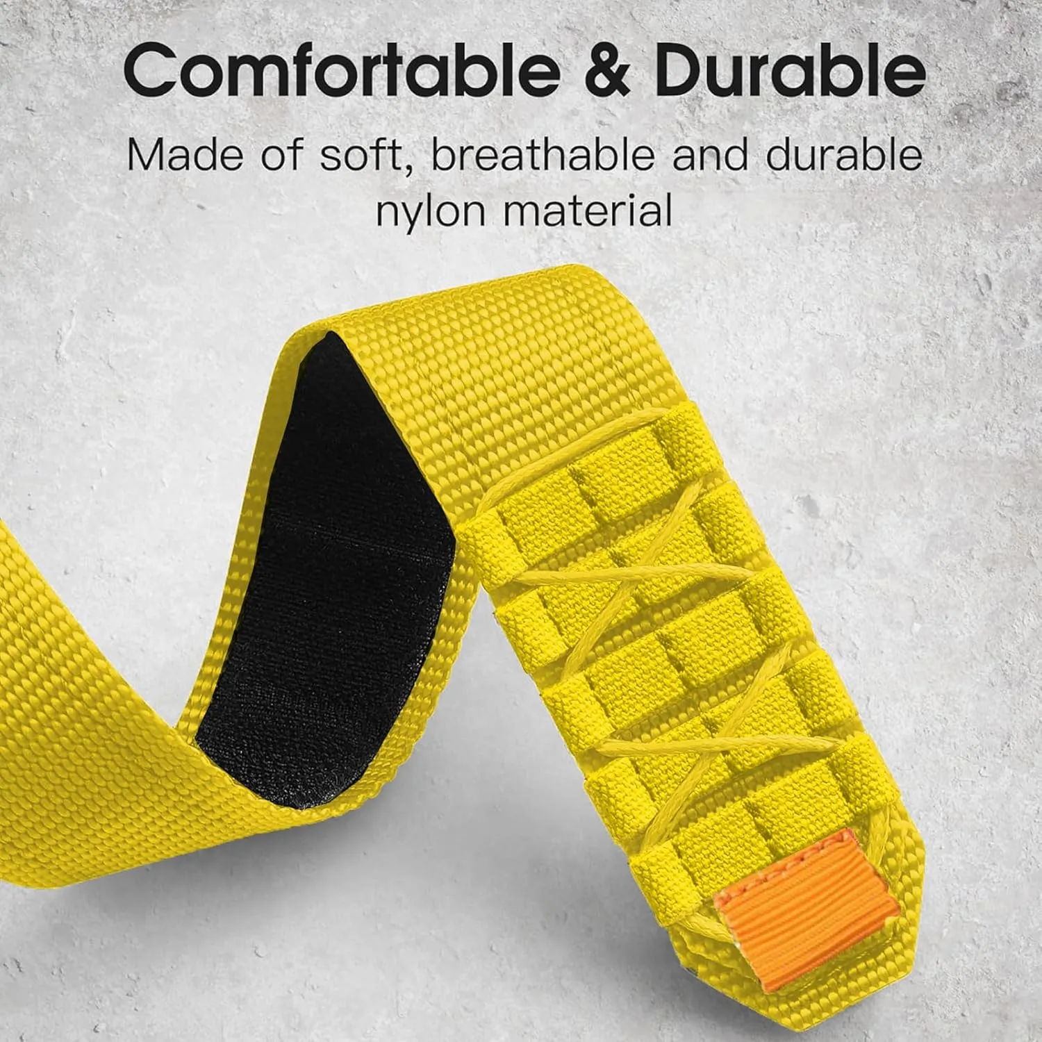Sports Strap with Woven Loop Design gunpowder untie Compatible with EarlySincere T12/T13/T21/T22/ Smartwatch Compatible with EarlySincere Smartwatch Bands, Rugged Nylon 