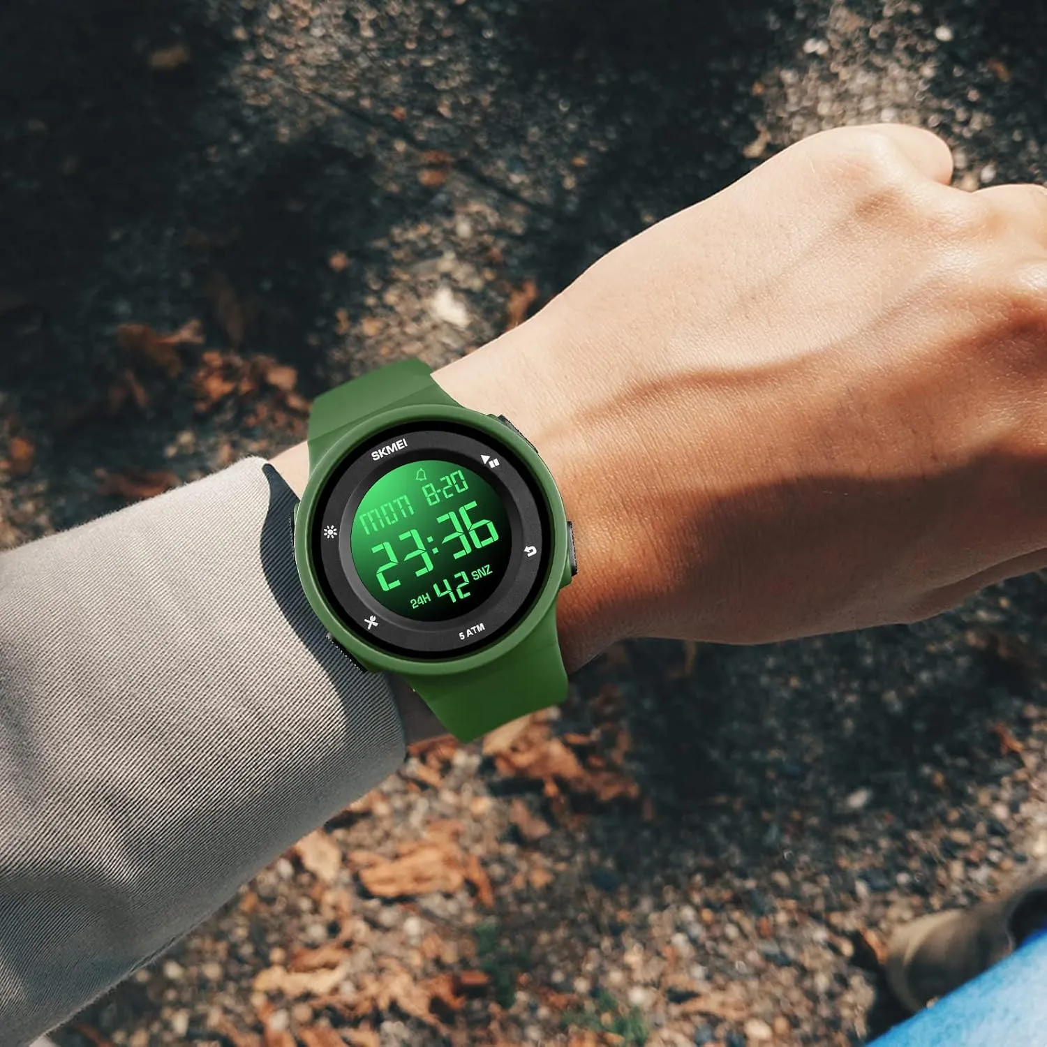 Sports Watch parking assistant Waterproof Wrist Watches for Men with Stopwatch Alarm Countdown Dual Time SKMEI Digital Watch Men, Digital 