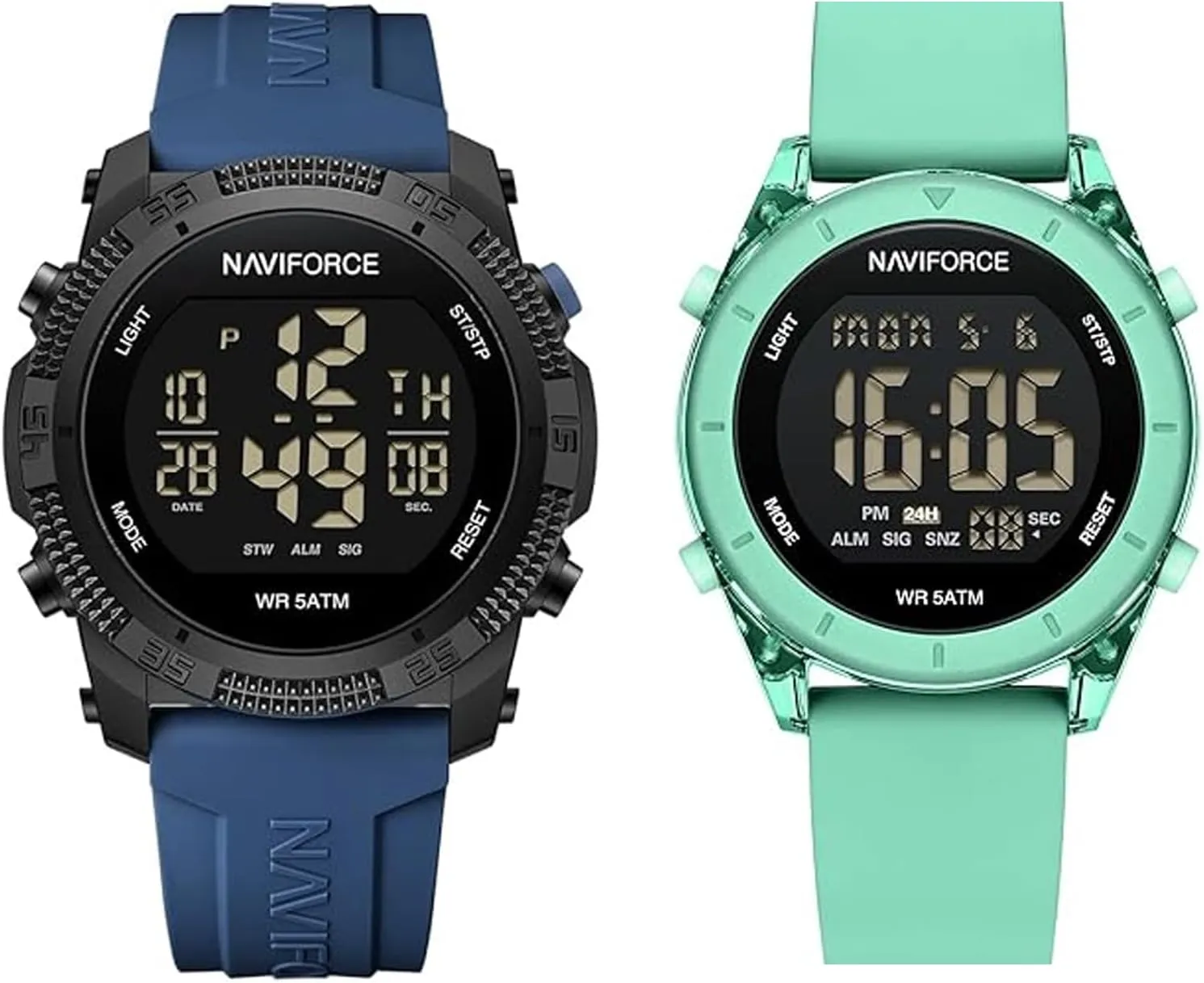 Sports Watches   Digital Waterproof Watch cajun dating park bongo Women NAVIFORCE Men 