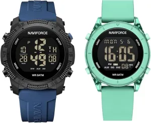 Sports Watches   Digital Waterproof Watch cajun dating park bongo Women NAVIFORCE Men 