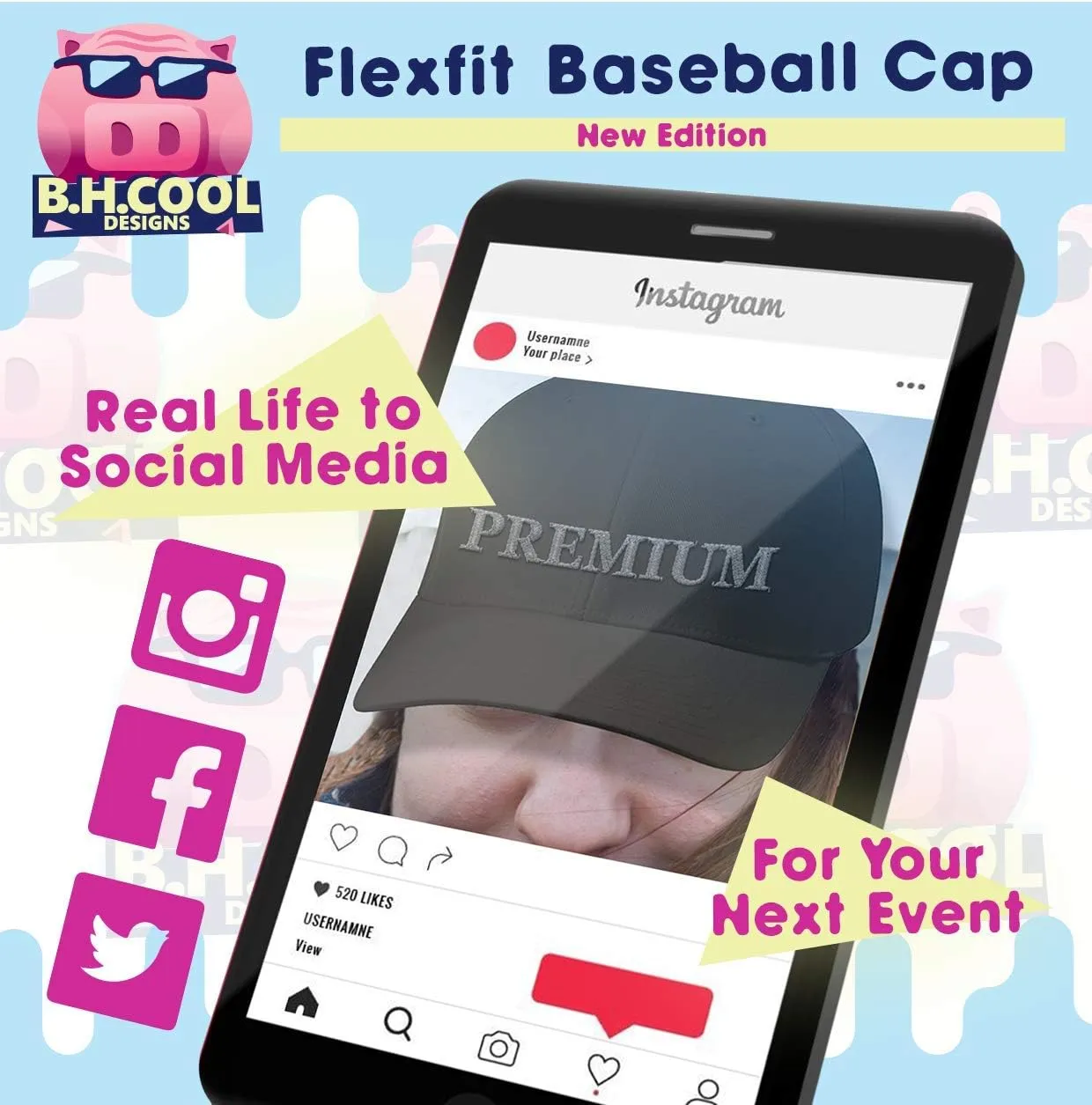 sprout speak arbitrary unpromising preliterate with Flexfit Band I'd Rather Be Watching - Flexfit 6277 Baseball Hat | Unisex Cap for Men and Women | Modern Cap 