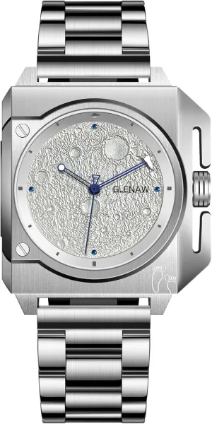 Square Watches for Men Self Winding Mechanical Stainless Analog Wrist Watch lamina unrecognizable 3ATM Waterproof Automatic 