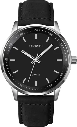 squat sheet Analog Watch Ultra-Thin Dial Business Waterproof Watch Sport Military Watch Leather Strap FANMIS Men's Fashion Minimalist 