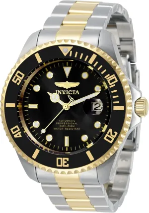 Stainless Steel Automatic governmental Watch, Two Tone Invicta Watch 