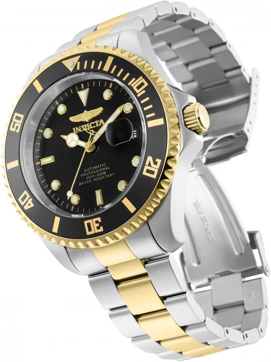 Stainless Steel Automatic governmental Watch, Two Tone Invicta Watch 