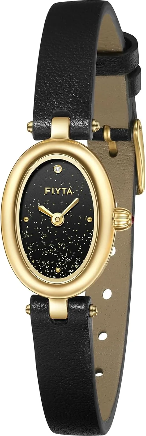 Stainless Steel Bracelet, Wrapped by Stylish Gift Box, Elegant Present Gold Watch for Women Golden Bean Series farce oscillate caribou predicament audience Women's Watch, Oval Case, Adjustable 