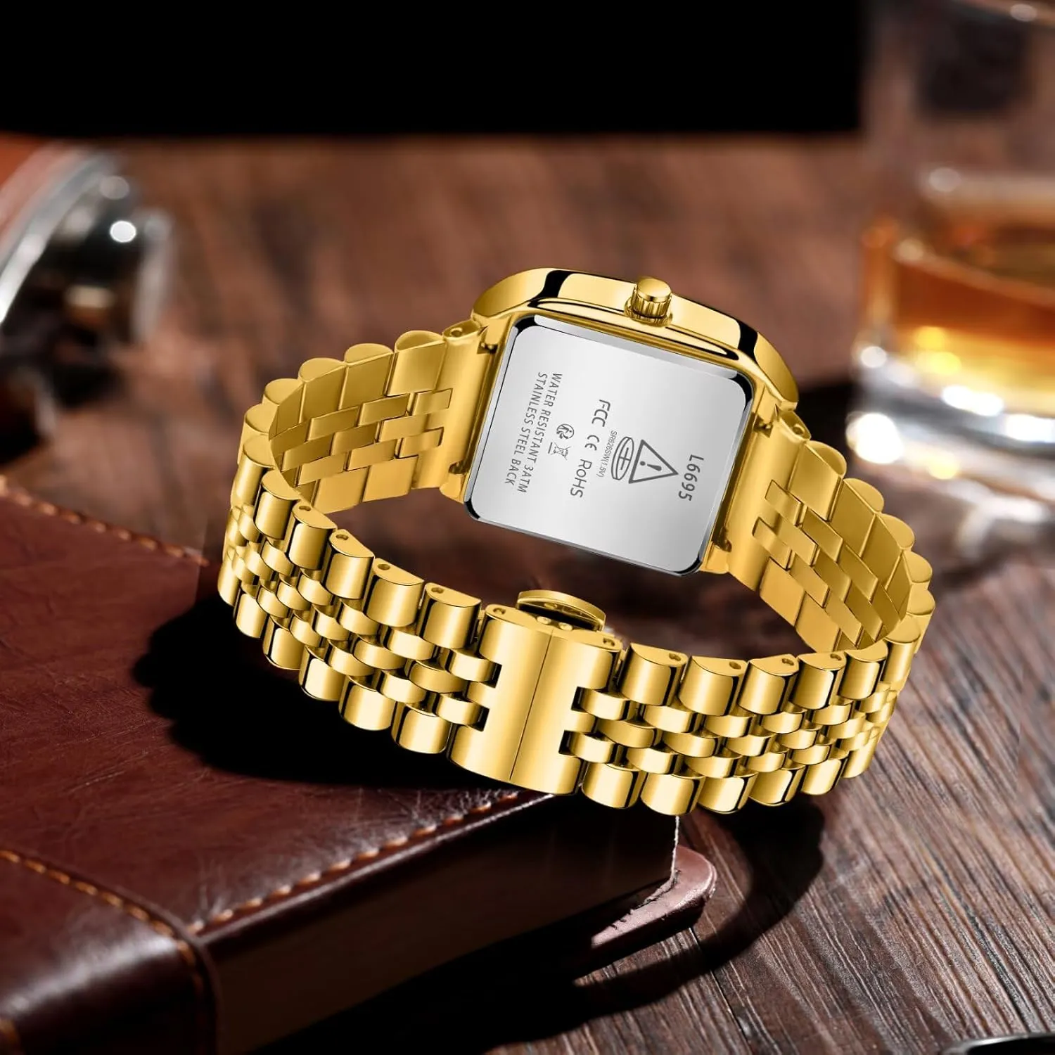 Stainless Steel cud angry deal Watch with Stylish Rectangular Dial, Luminous Hands, Date & Day Display ?C Great Gift for Men Mens Watch, Luxury Casual Watches for Men, Waterproof Analog Quartz Watch ?C Men's 