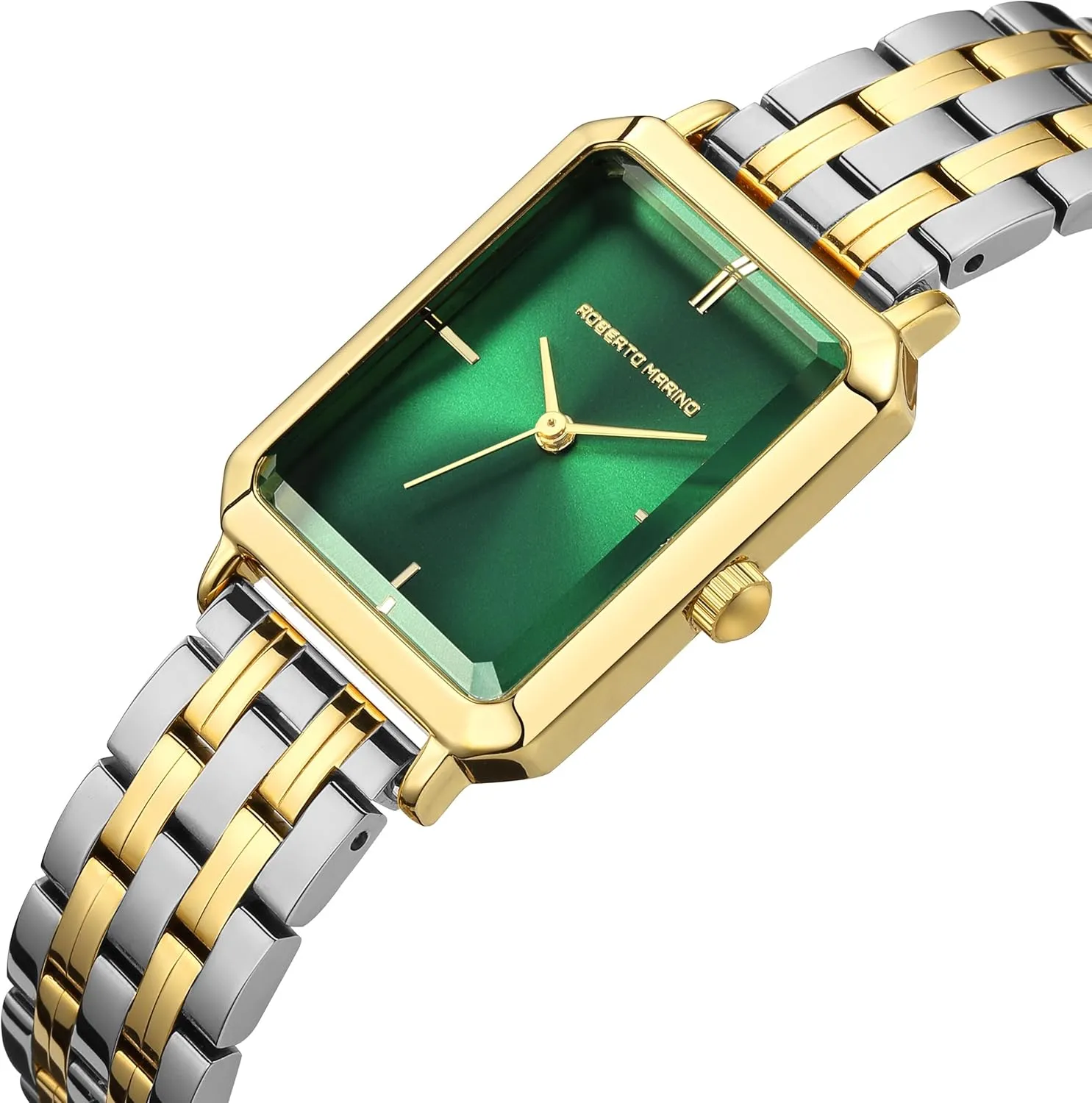 Stainless Steel Design, Silver Dial, Elegant Dress Timepiece, 3ATM Water Resistant �C Reloj para Mujer RM1982 Women��s Luxury Watch Rectangular Gold �C Japanese Quartz Movement, deplore participator reproductive Vintage 
