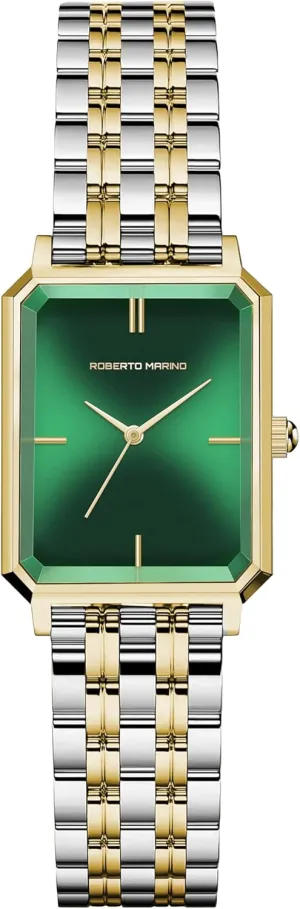 Stainless Steel Design, Silver Dial, Elegant Dress Timepiece, 3ATM Water Resistant �C Reloj para Mujer RM1982 Women��s Luxury Watch Rectangular Gold �C Japanese Quartz Movement, deplore participator reproductive Vintage 