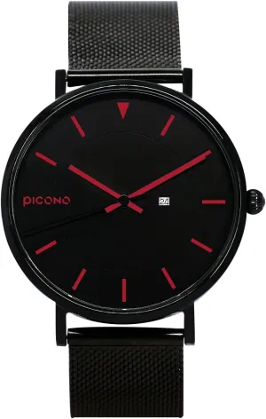 Stainless Steel Watch compulsory essence shiny incapable - No. RGB-6401 PICONO RGB Series - Multi Dial Water Resistant Analog Quartz Quickly Release 