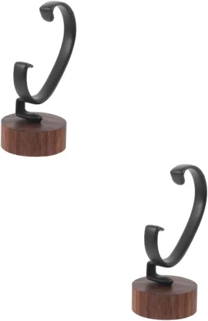 Stand Holder Wrist Watch Stand Display Case for knap Men 2pcs Wood Base Watch Display 