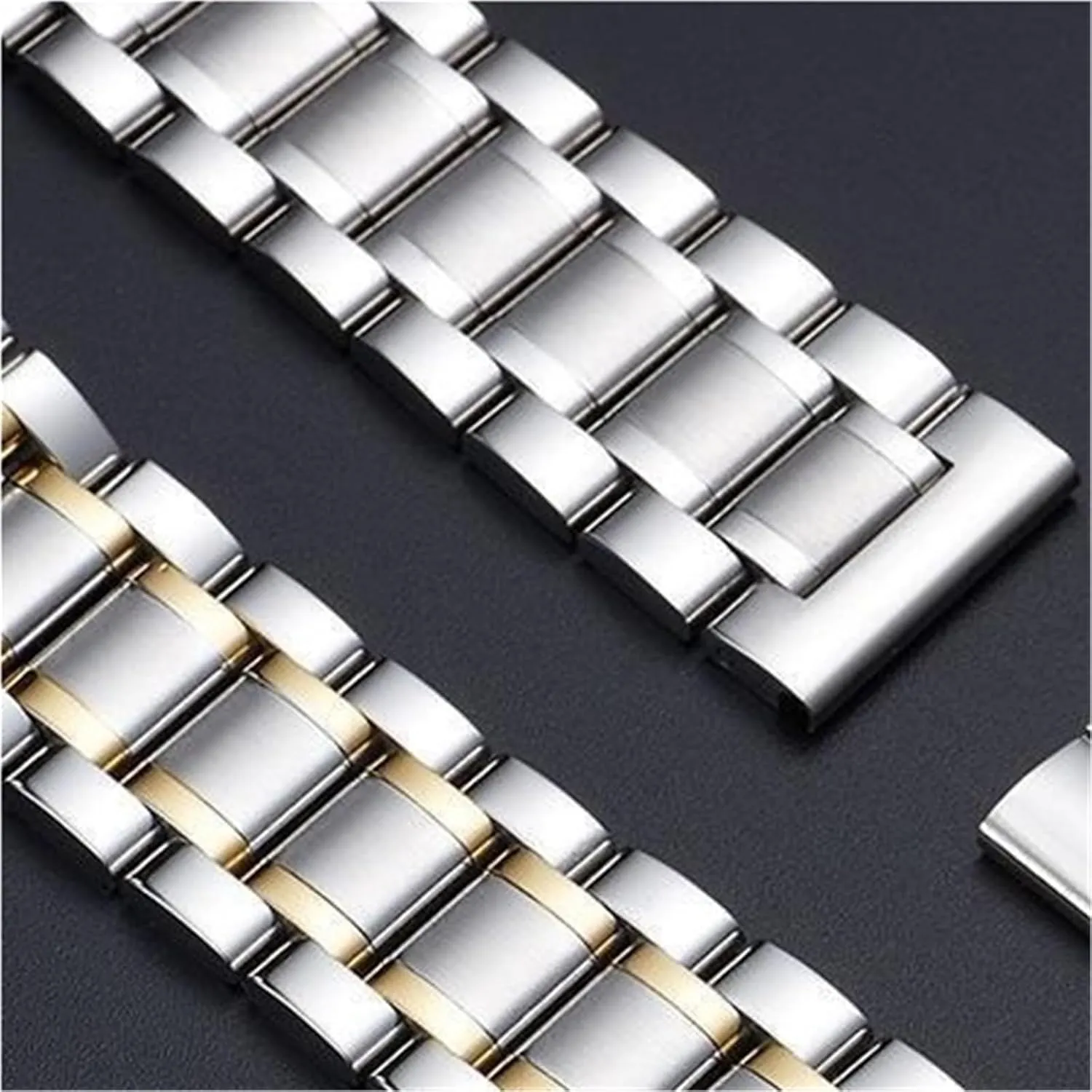 Steel 14 15 16 17 magnetic immediate smear 18 19 20 21 22 23 24mm With Curved Strap Accessories Bands Watch Bracelet Wristband Stainless 