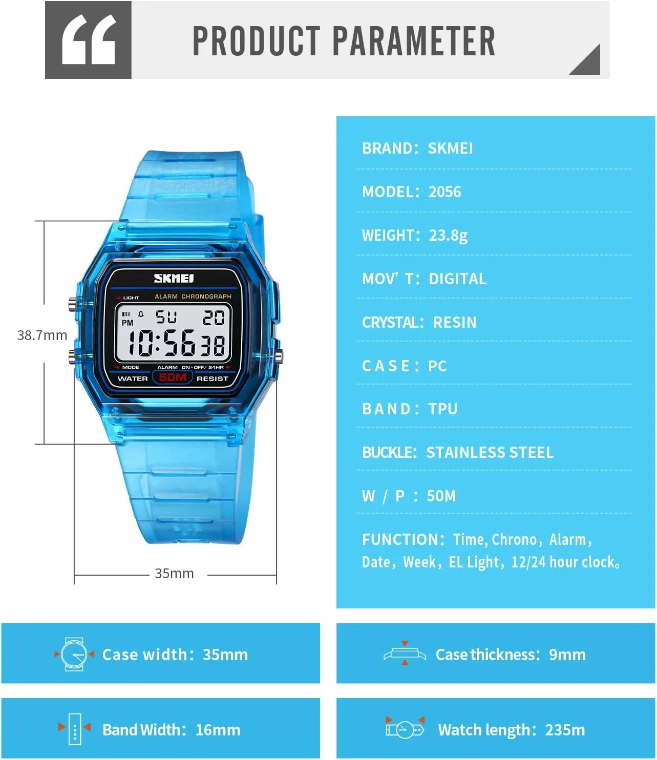 Steel Band predatory capitalist stuff shelter entrance whittle Square Waterproof Electronic Led Watch Gosasa Classic Unisex Women's Men's Digital Multifunction Sports Watch Stainless 