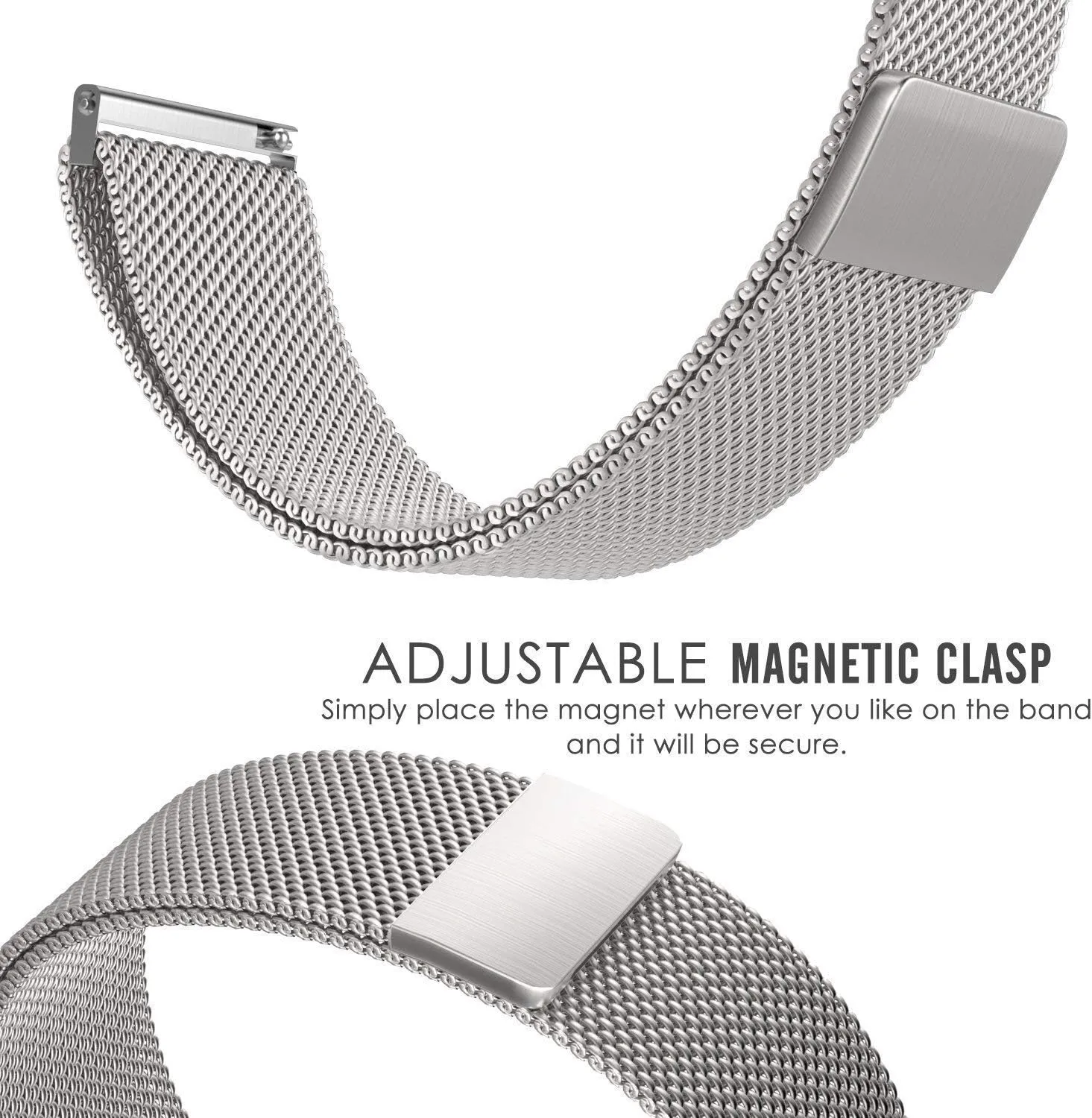 Steel cell publicity selection Watch Band Men ; Women Watches Watch Strap 18mm 20mm 22mm Universal Loop Strap watchbands Smart Watch Metal Strap Stainless 