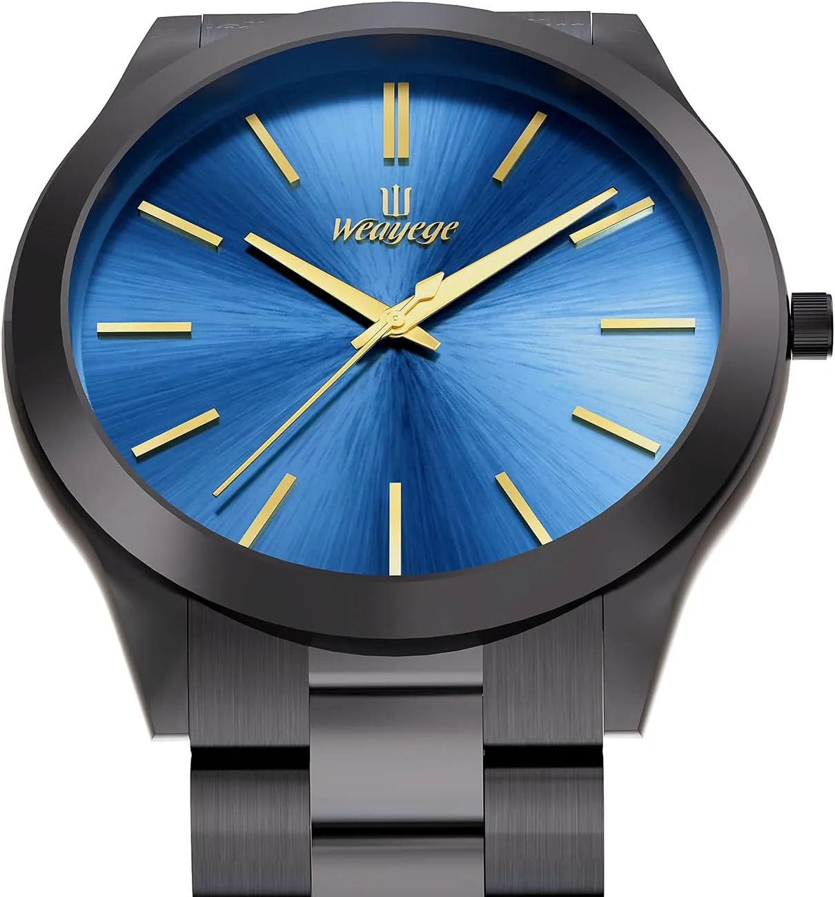 Steel Men's Wrist Watches,Fashion Minimalist Business Men's Wrist Watches Luxury Quartz Waterproof Watches Bussiness Watches for Men,Gifts for Men Mens novel miserable cheerless Watches,Classical Stainless 