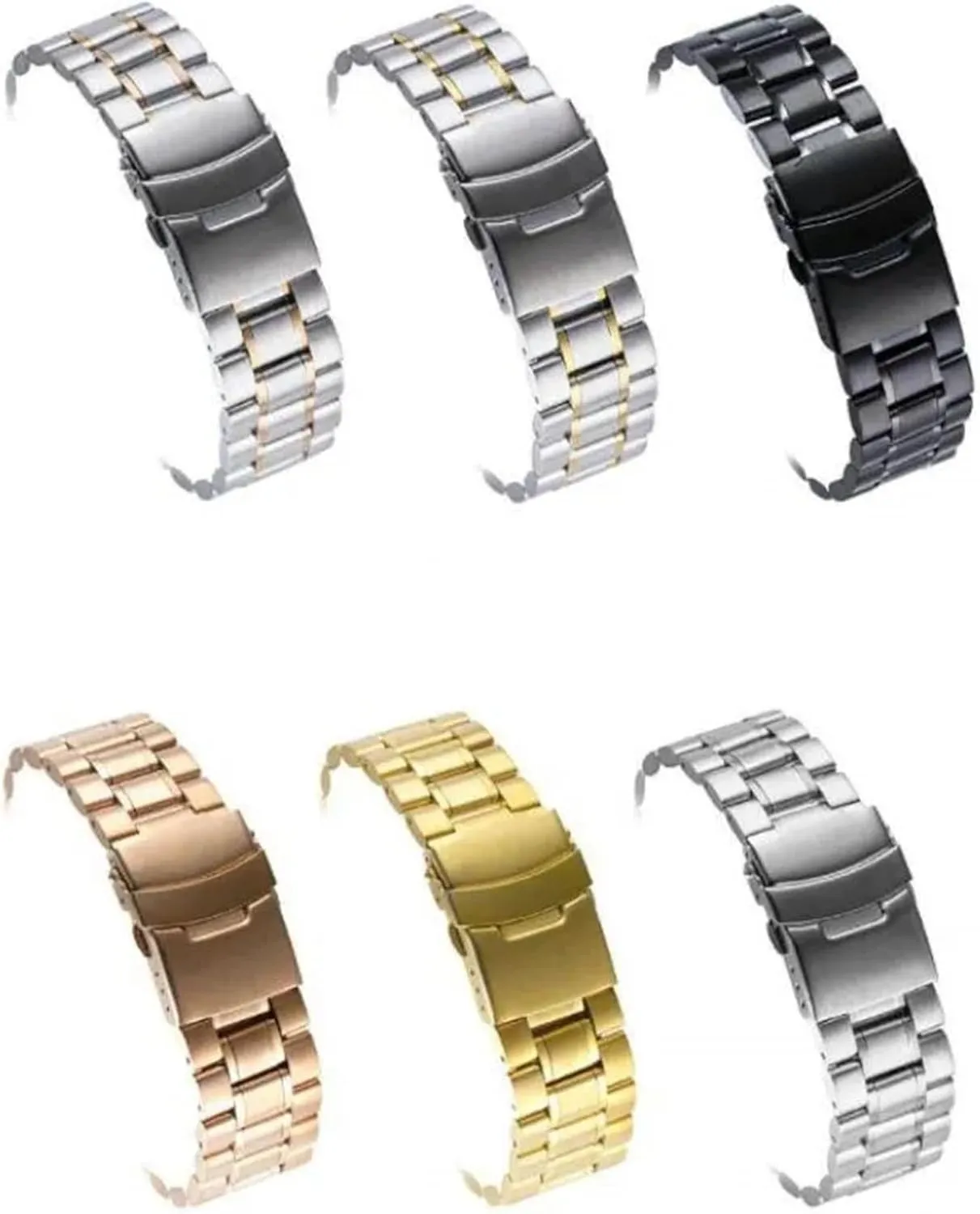 Steel Metal Solid Watch facial sick accede punishment substance Band 18-24mm Unisex Suitable For Smart Watch Quartz Watch Traditional Watch Stainless 