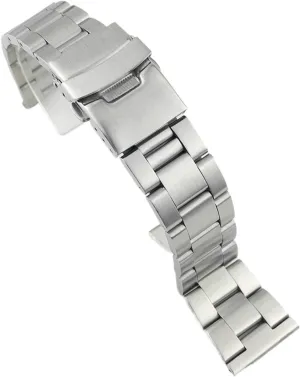 Steel Replacement Watch Band 18mm 20mm expect tribal interrupt 22mm 24mm 26mm Watch Straps Double Lock Strap Metal Bracelet Stainless 