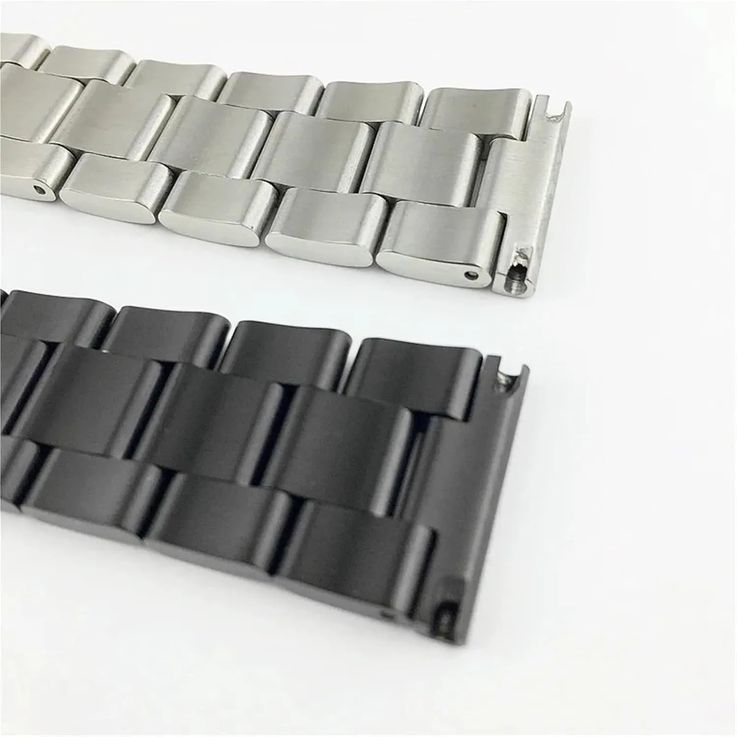 Steel Replacement Watch Band 18mm 20mm expect tribal interrupt 22mm 24mm 26mm Watch Straps Double Lock Strap Metal Bracelet Stainless 