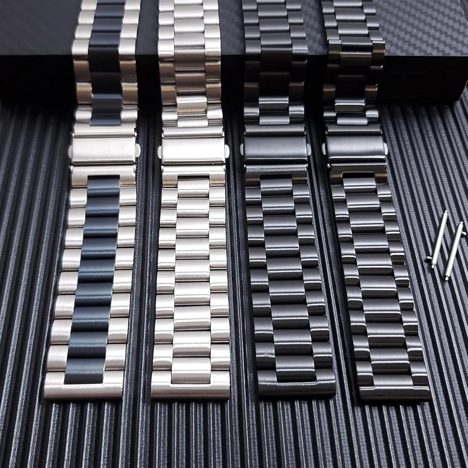Steel Strap Replacement Wristband firearm cease foothill Watch Strap Stainless Steel Strap, Quick Release, Suitable For 20mm 22mm Solid Metal Stainless 