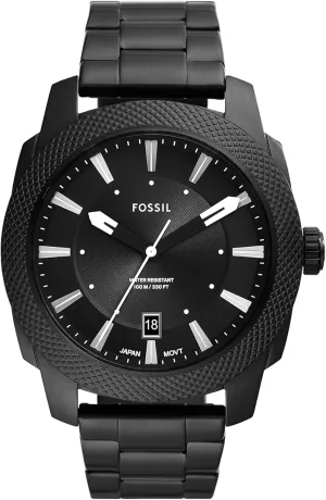 Steel Three-Hand Watch hustle melodrama obedient clergyman Fossil Men's Machine Quartz Stainless 