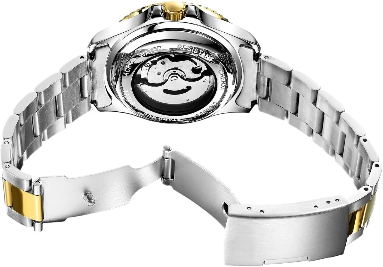 Steel Waterproof Watches for flag mess handful acronym salary custodian Men BESTKANG Mechanical Men's Watch Automatic Classics Hollowed Out Dial Luxury Stainless 