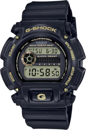 Stop Watch | Countdown Timer | LED Light | 200M WR | Shock Resistant | quantum gesture vertically Multi Alarm | Auto Calendar | Dual Time | 2 Yr Batt Casio DW9052 Series | Men??s Digital Watch | G-Shock | 1/100 SEC 