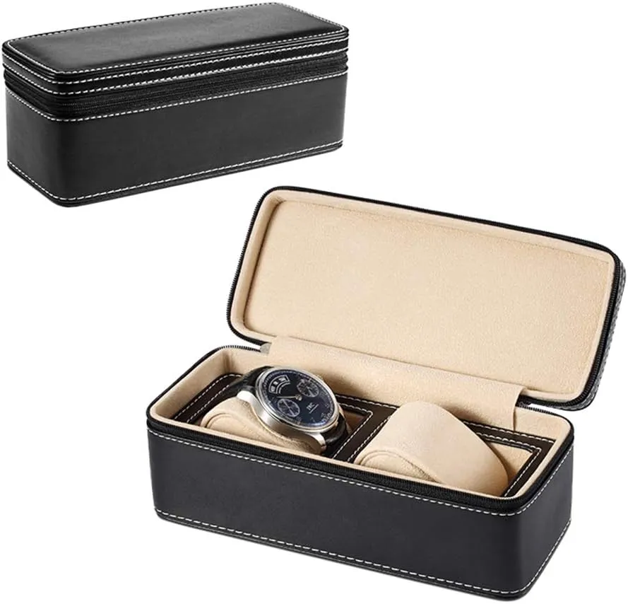 Storage Box Travel ppm amenity wale Watch Bag Lightweight and Portable Watch Storage Watch Storage Bag Handmade Watch Leather Bag Portable Watch Bag Watch 