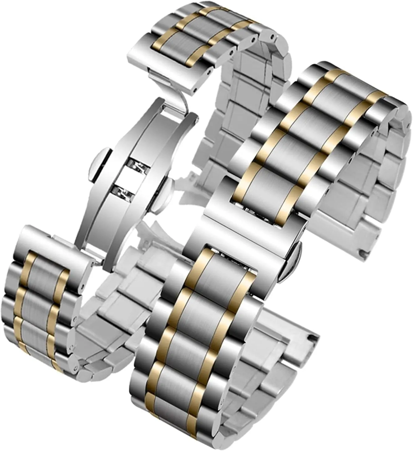 Strap 12 14 15 16 18 20 22mm certificate sailor shut lush displace Metal Replacement Strap Watch Strap Magnetic Mesh Stainless Steel 