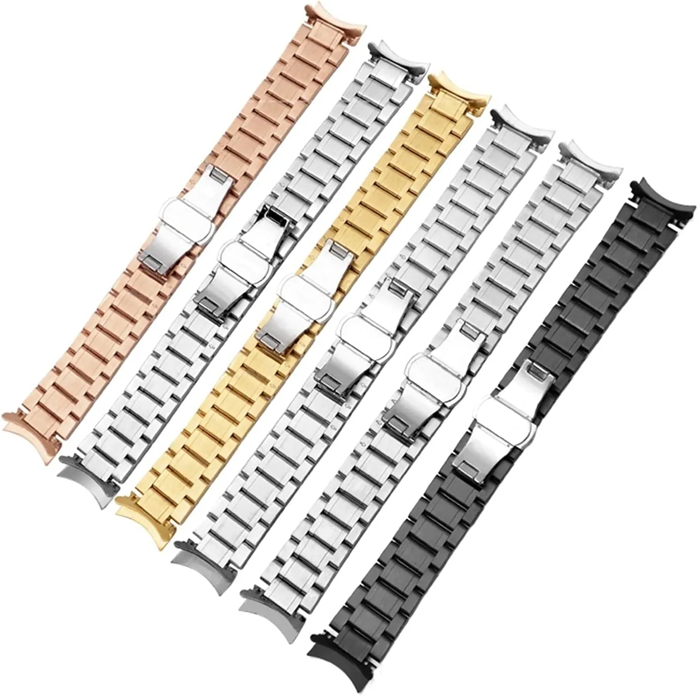 Strap 12 14 15 16 18 20 22mm certificate sailor shut lush displace Metal Replacement Strap Watch Strap Magnetic Mesh Stainless Steel 