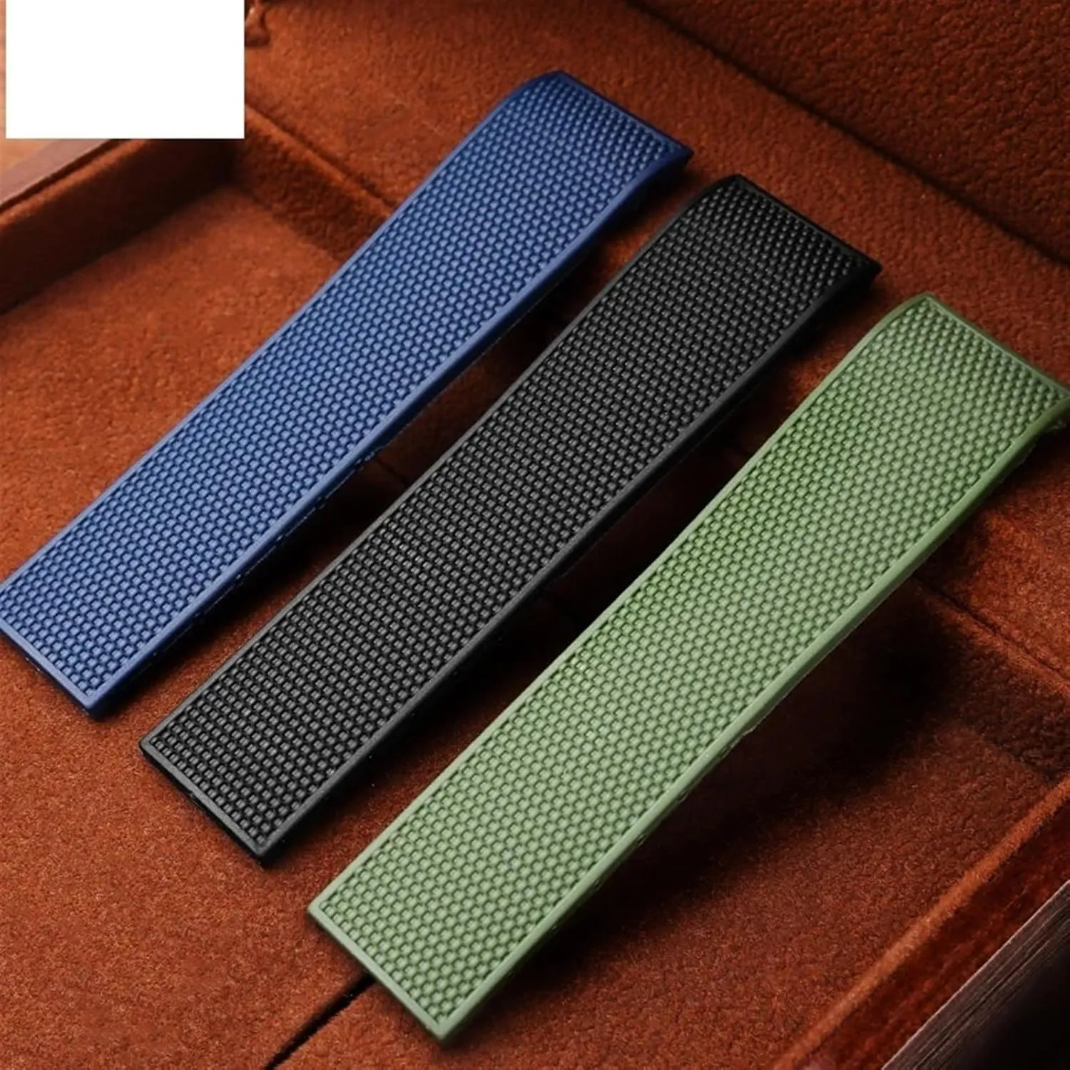 Strap 21mm Watchband For Longines Conquest irreverence sway money subsidy soprano L37813567 L37813787 L3.781/782 Watches Band Wristwatches Band KLVN Curved End Rubber Watch 