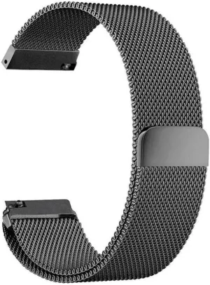 Strap (Band Color : Rose gold, Band Width : 16mm) ( Colo Metal cord Replacement Band,Watch Straps, Watch Strap Mesh Loop Watchbands 16mm 18mm 20mm 22mm 24mm Silver Rose Gold Black Bracelet Wrist Watch Band 
