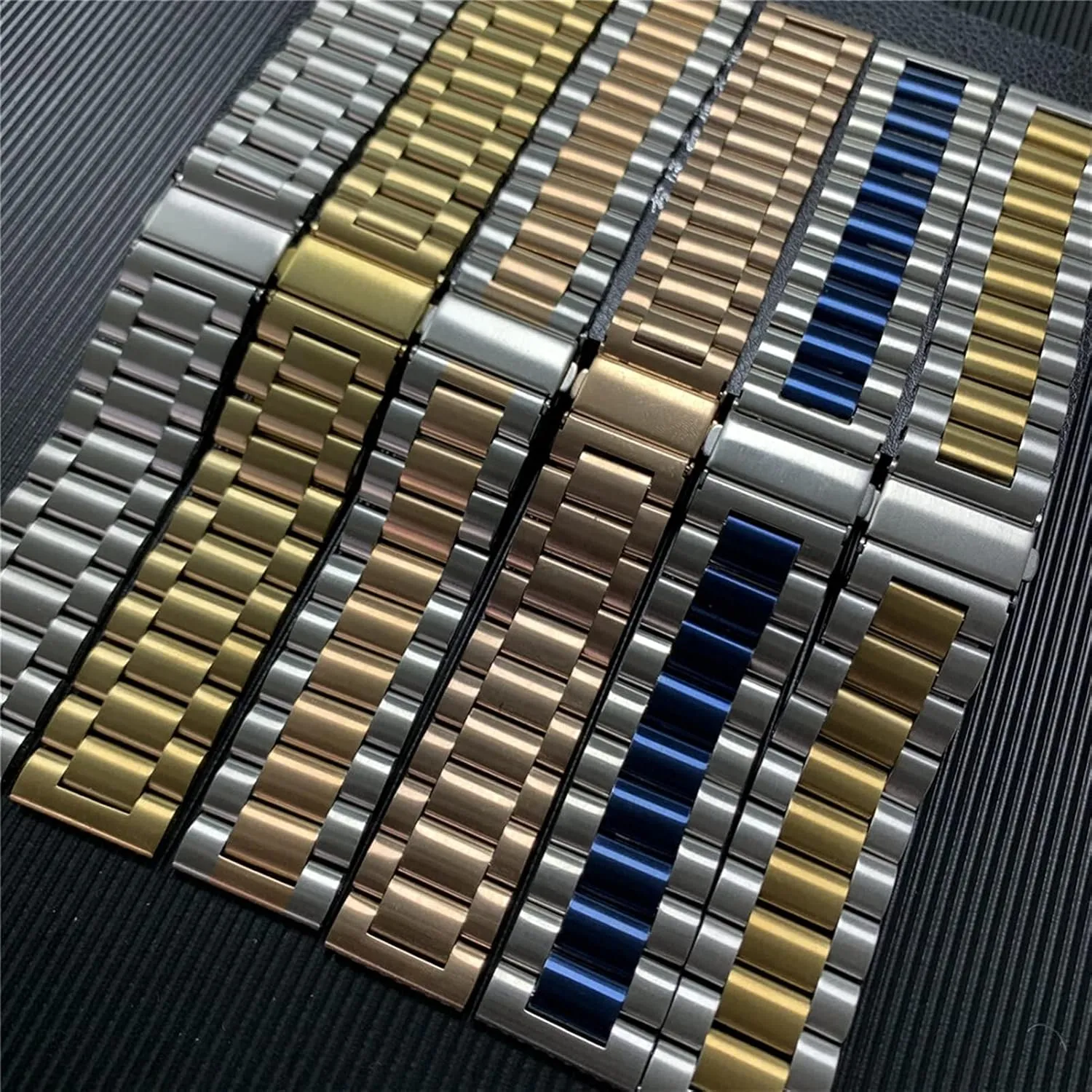 Strap Classic dusty Stainless Steel Watch Band Traditional And Smart Watch Band 20mm Wristband Metal Wristband Bracelet Watch 