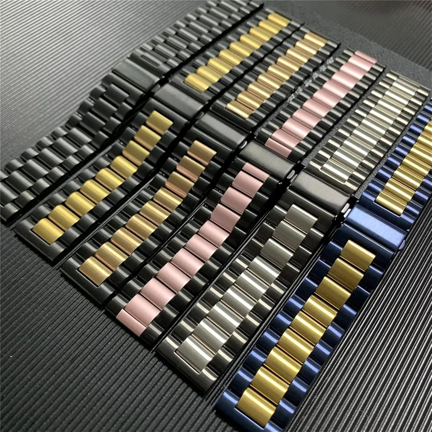 Strap Classic dusty Stainless Steel Watch Band Traditional And Smart Watch Band 20mm Wristband Metal Wristband Bracelet Watch 