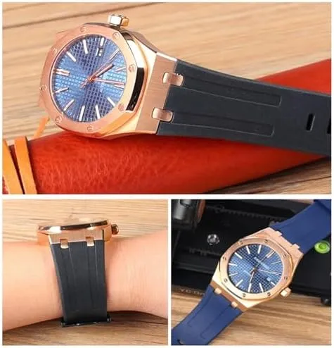 strap for synchronizer locale coniferous stream AP Abby 15703 Royal Oak Offshore series watch chain accessories watch Band 28mm Rubber silicone 