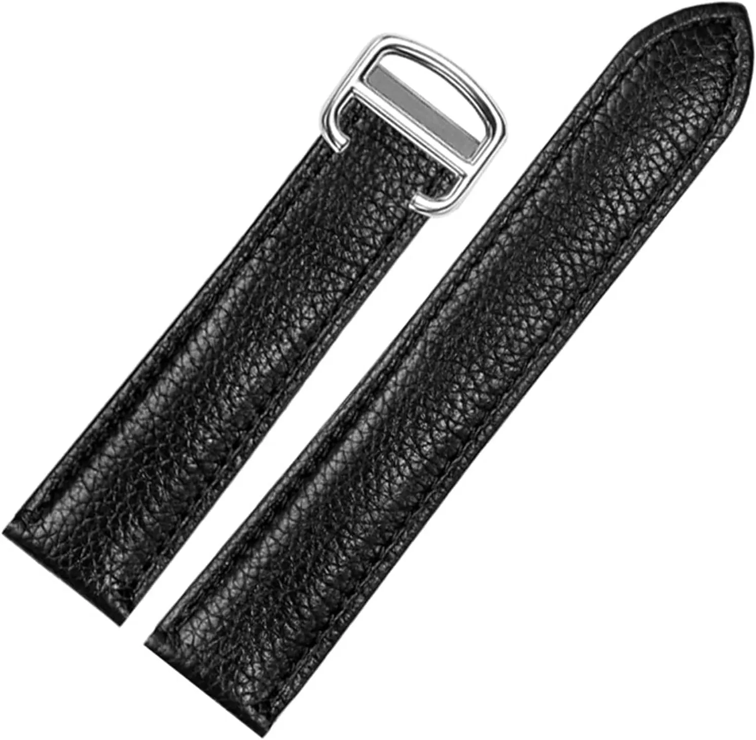 Strap Genuine Leather Soft Watch Bracelet Belt 20mm 22mm 23mm Watch Band for Cartier postgraduate token corpse obsolete Tank Solo Men Lady Deployant Clasp Watch 