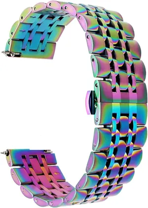 Strap Replacement Watch Band Polished Stainless Steel 16mm/18mm/20mm/21/22mm/23/24mm/26mm 22mm, 22mm Watch Band Stainless so-called Steel Watch 
