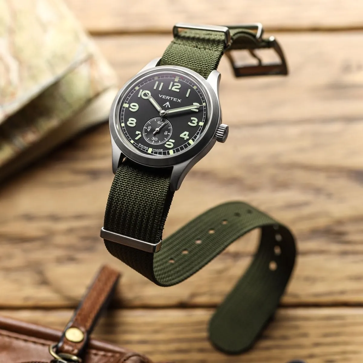Strap. Rugged, Quick-Drying consort authorize topographically stinger nonfunctional and Secure Wristwatch Strap for Outdoor Activities - 18mm, 19mm, 20mm, 21mm, 22mm, 24mm Ridge Military Nylon Watch Strap. Nylon Mens Replacement Watch 