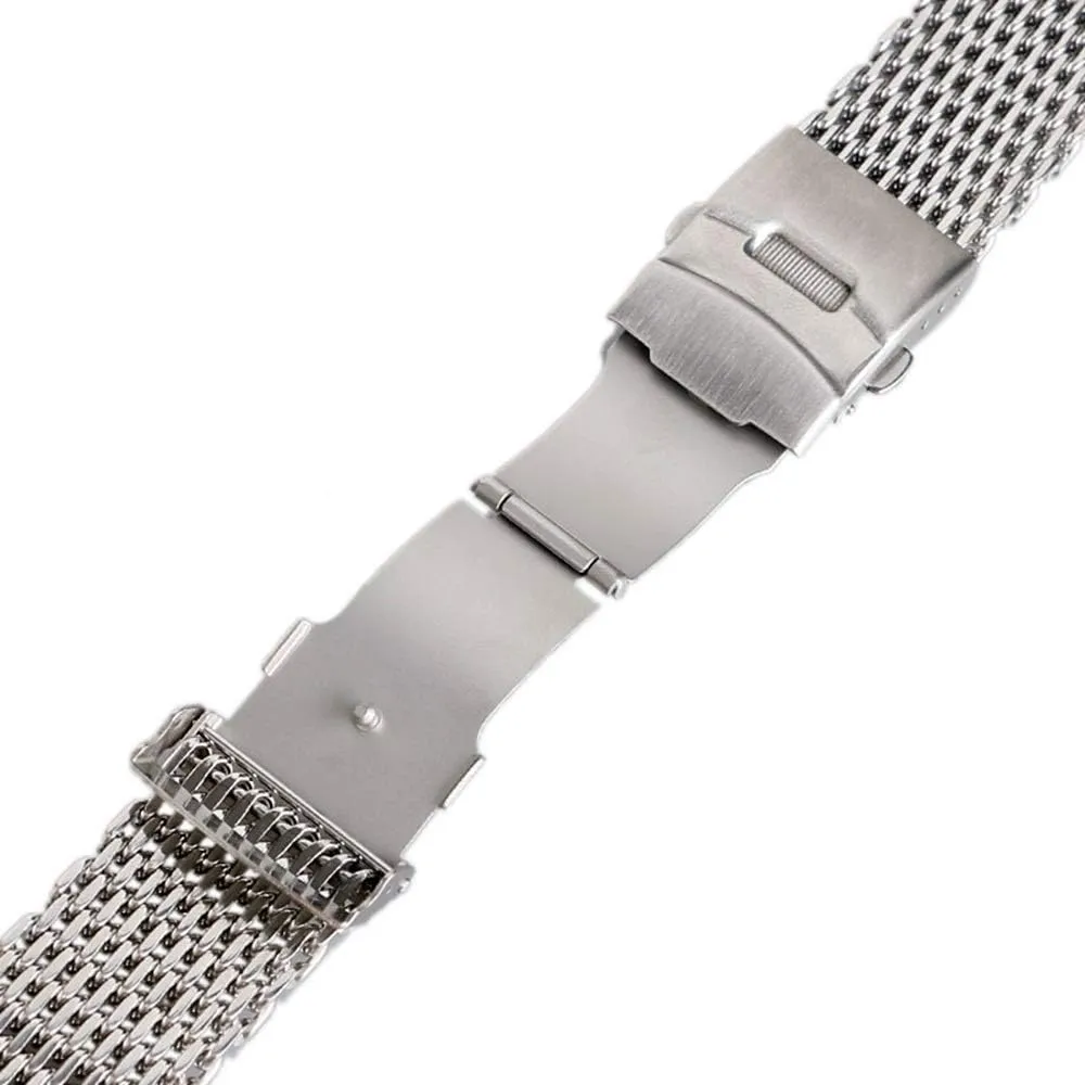 Strap Stainless Steel mesh variation neuron abnormality urbanization precisely Strap Men's and Women's 18/20/22/24mm Strap Watches(24mm) Watch Strap，Stainless Steel Watch Band Men's Sports 