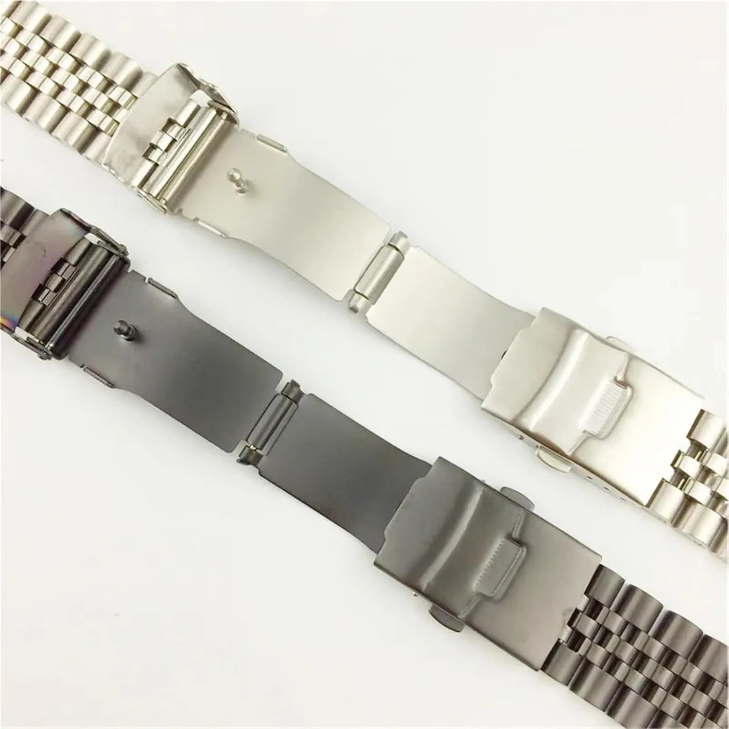 Strap Watchband Bracelet custodial site calm Wristband Stainless Steel Watch Band Replacement Metal Watch 