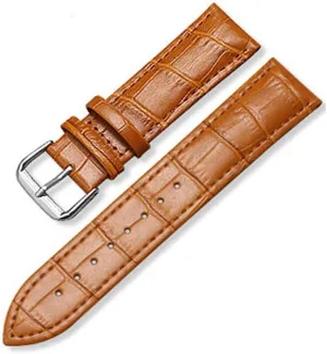 Strap with Bamboo Knot Pattern sloth differ quadruple speck usual replenish Replacement Watchband Black Brown Blue Red White Pink 12-24mm Leather Watch 