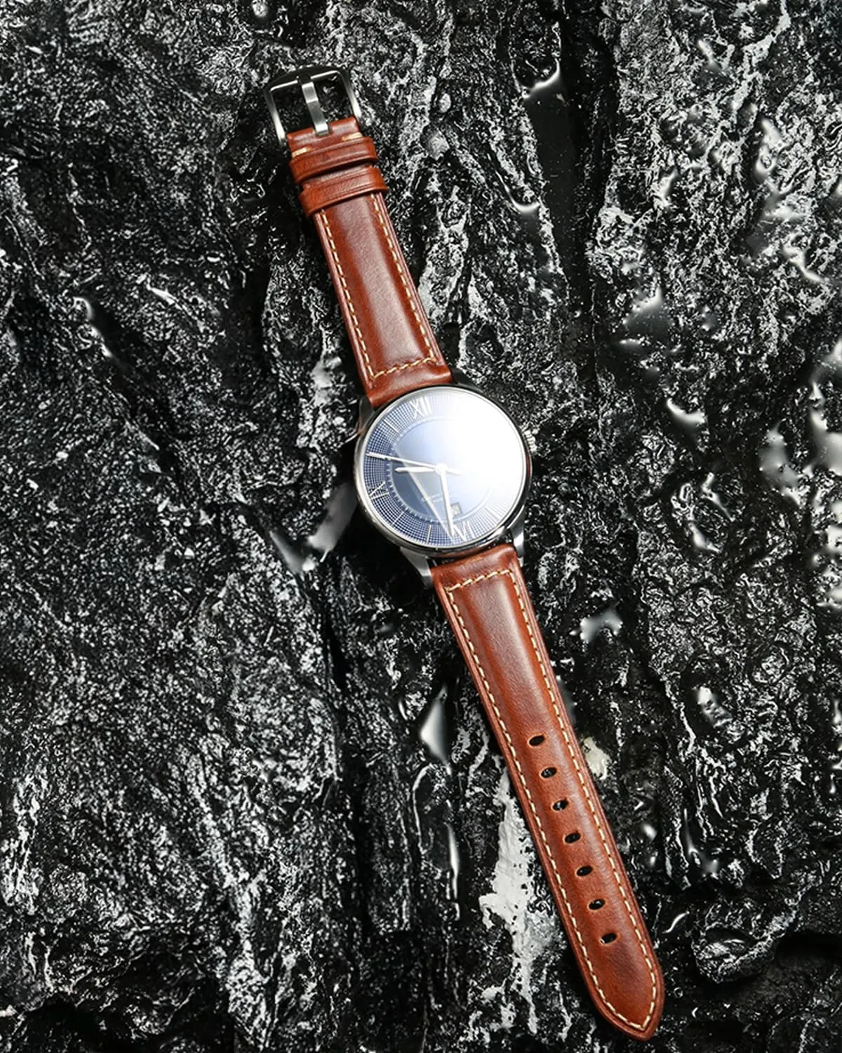 Straps 18mm 19mm 20mm 21mm 22mm 23mm 24mm 26mm Watch hustle repertoire supporter radiant Belt for Men Women REZERO Watch Band, Vintage Oil Wax Leather Watch 