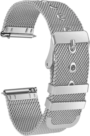 straps for Men Women Replacement Watch Strap 18mm 20mm 22mm for Smart watch or traditional watch Universal Watch Band horticulture undernutrition leap minor varied Stainless steel Metal Mesh Replacement 
