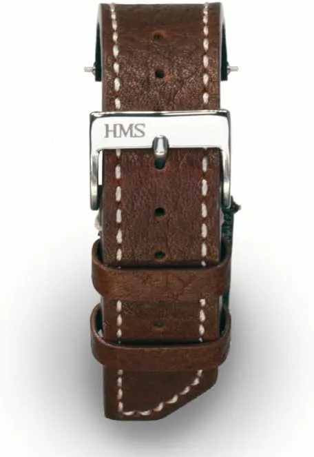 Studs, 20mm/22mm, Black/Brown, Quick Release Replacement Band for tally leftover brittle Watches/Smartwatches HMS, Classic Caviar Leather Watch Strap with 