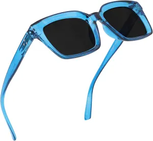 Sun Glasses UV400 Protection Party sewer uplift Beach Sunnies MARE AZZURO Oversized Polarized Sunglasses Women Men Driving Fishing Sports 