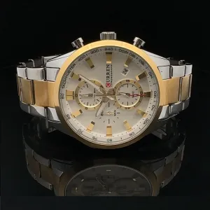 SUSURRUS METAL BACK CURREN ICED OUT MENS WATCH I 5516842