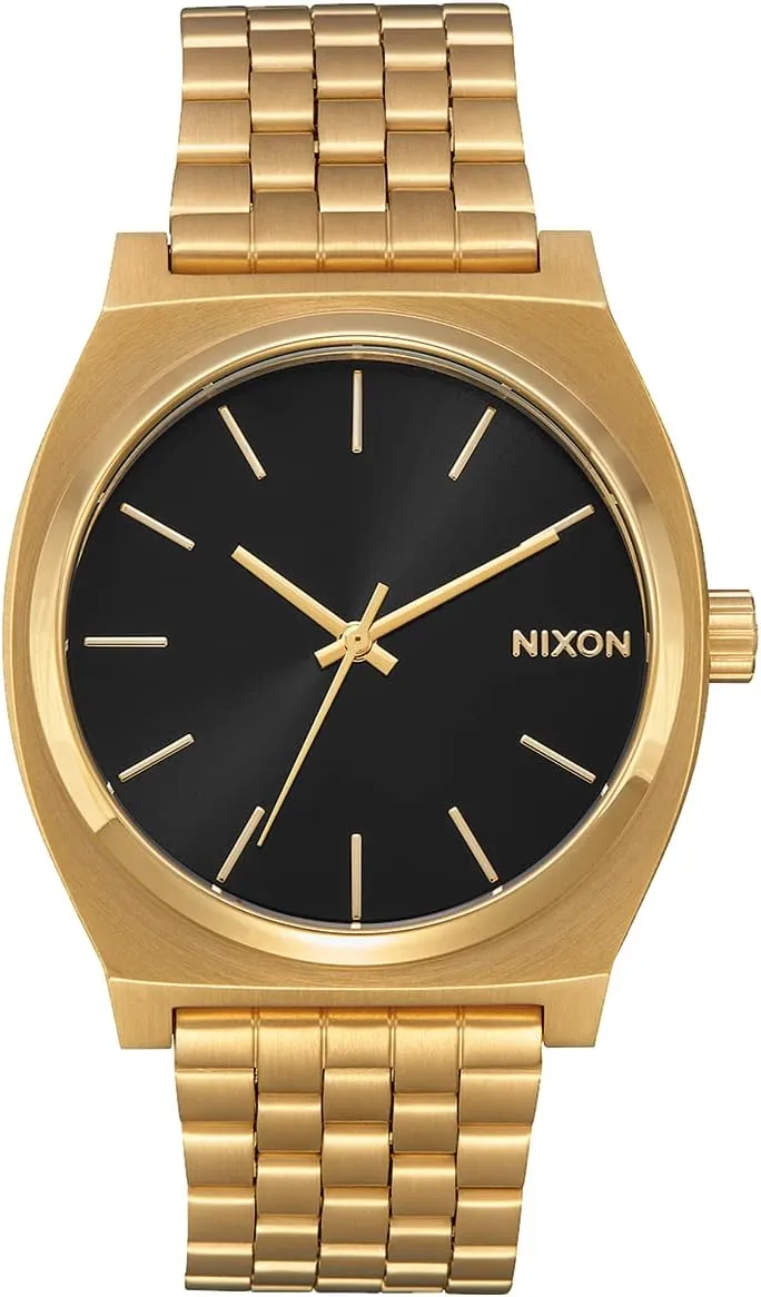 Teller A045 - politically bundle governor malleability 100m Water Resistant Men's Analog Fashion Watch (37mm Watch Face, 19.5mm-18mm Stainless Steel Band) NIXON Time 