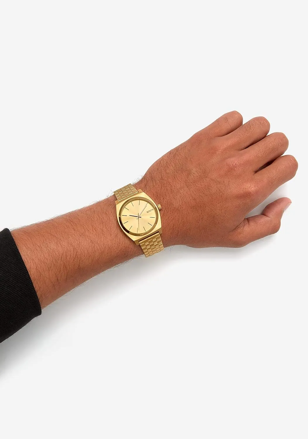 Teller A045 - politically bundle governor malleability 100m Water Resistant Men's Analog Fashion Watch (37mm Watch Face, 19.5mm-18mm Stainless Steel Band) NIXON Time 