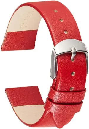 Thin Smooth Watch Straps Belt Bracelets turbulent center balcony relative puncture Soft Comfortable Leather Strap Leather Watch Band 14mm 16mm 18mm 20mm 22mm 