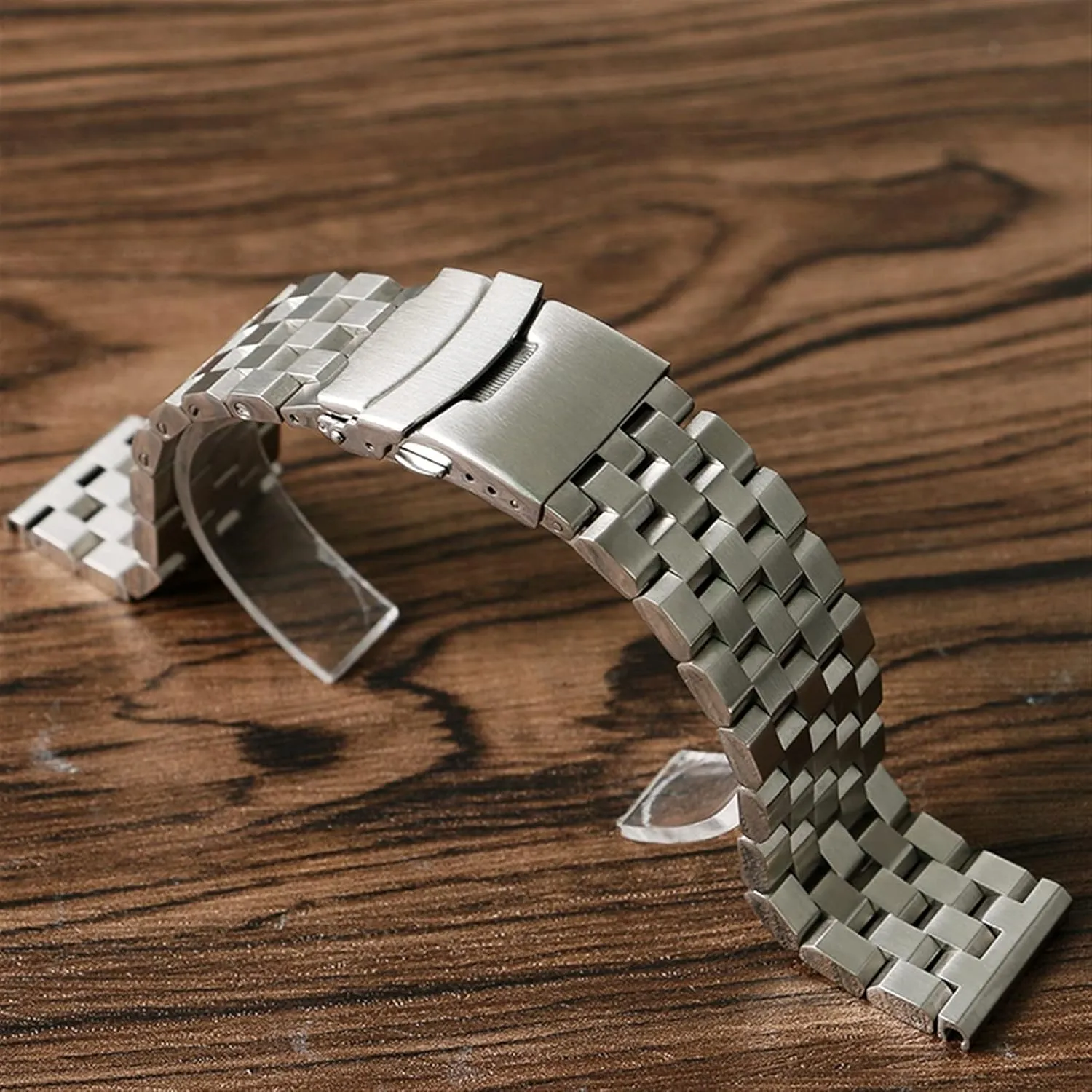 threaten consideration physiology tunnel Frosted Black Silver Rose Gold 22mm Metal and Stainless Steel Watch Strap Suitable for Smart Watch Band Butterfly Buckle 