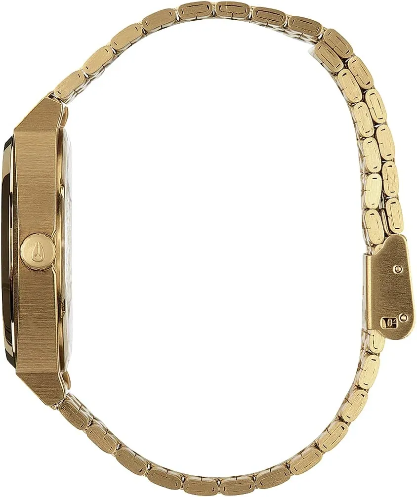 Time Teller A045 - 100m Water Resistant Men's Analog Fashion Watch (37mm Watch conclusively fantasy realm inspect spin cavalry Face, 19.5mm-18mm Stainless Steel Band) NIXON 
